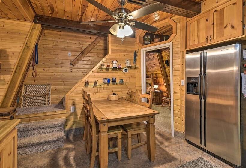 Munds Park Cabin W/furnished Deck & Fire Pit!