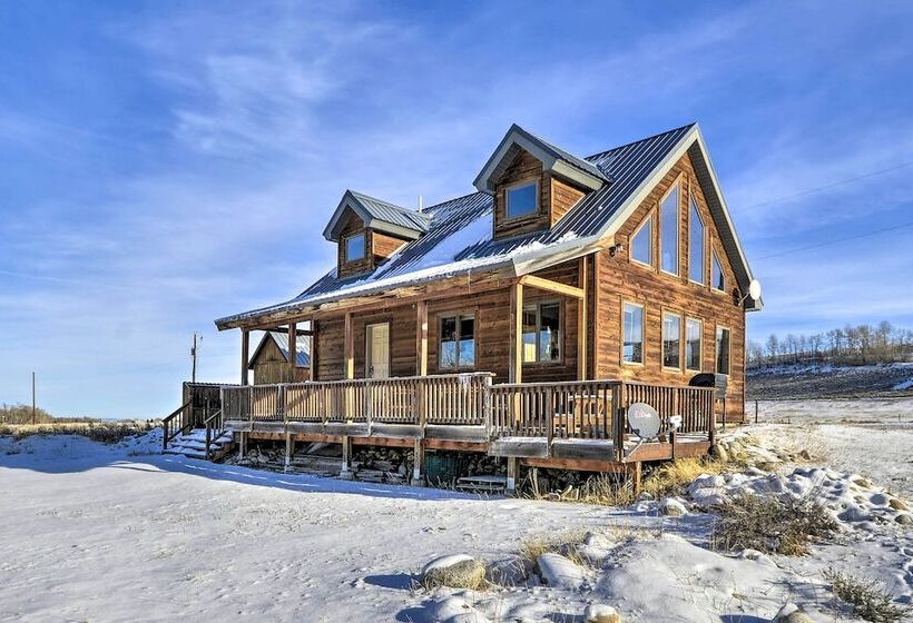 Off The Beaten Path  Cabin W/ Mtn Views & Hot Tub