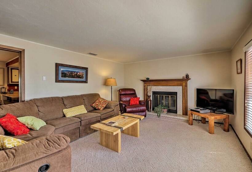 Page Home W/ Deck & Yard: Walk To Rim View Trail