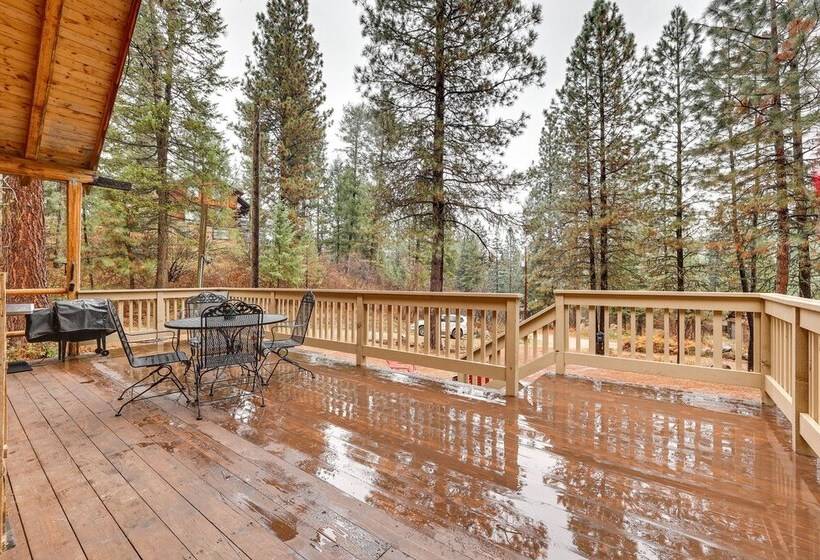 Peaceful Garden Valley Cabin W/ Private Deck!