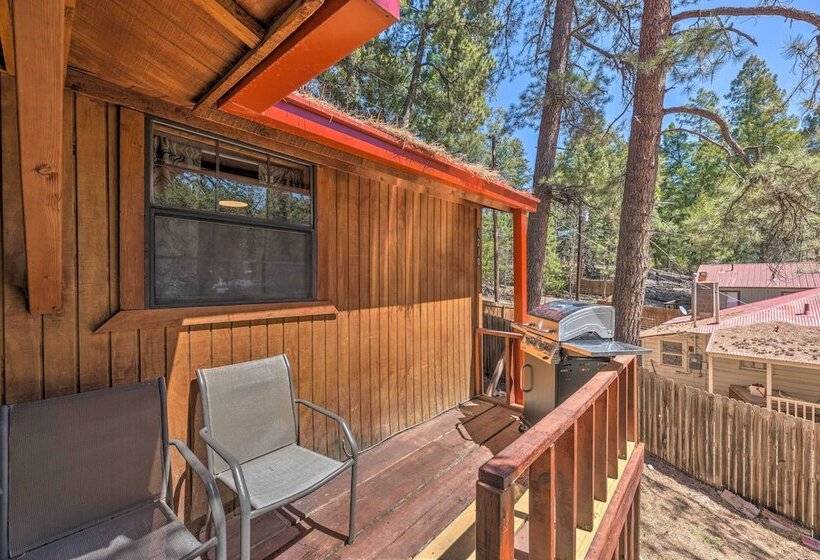 Pet Friendly Cloudcroft Cabin W/ Forest Views!
