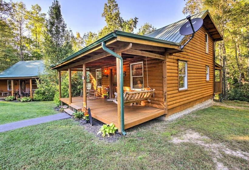 Pet Friendly Cosby Log Cabin W/ Backyard & Porch!