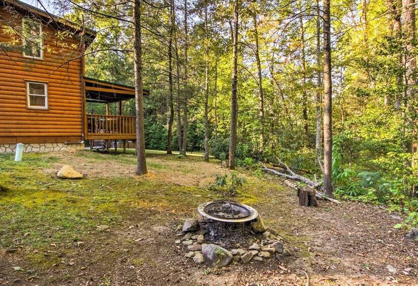 Pet Friendly Cosby Log Cabin W/ Backyard & Porch!