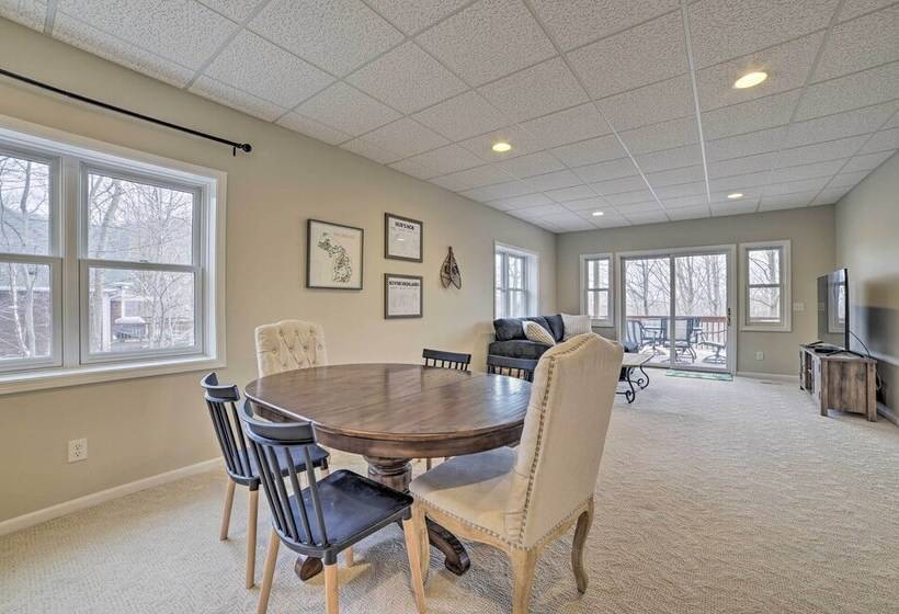 Pet Friendly Harbor Springs Home: Hot Tub + Pool!