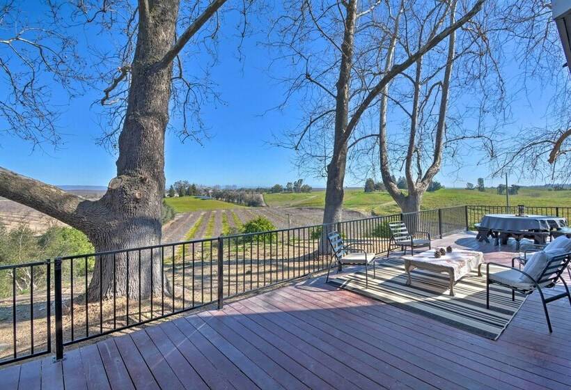 Picturesque Farmhouse On Working Almond Ranch