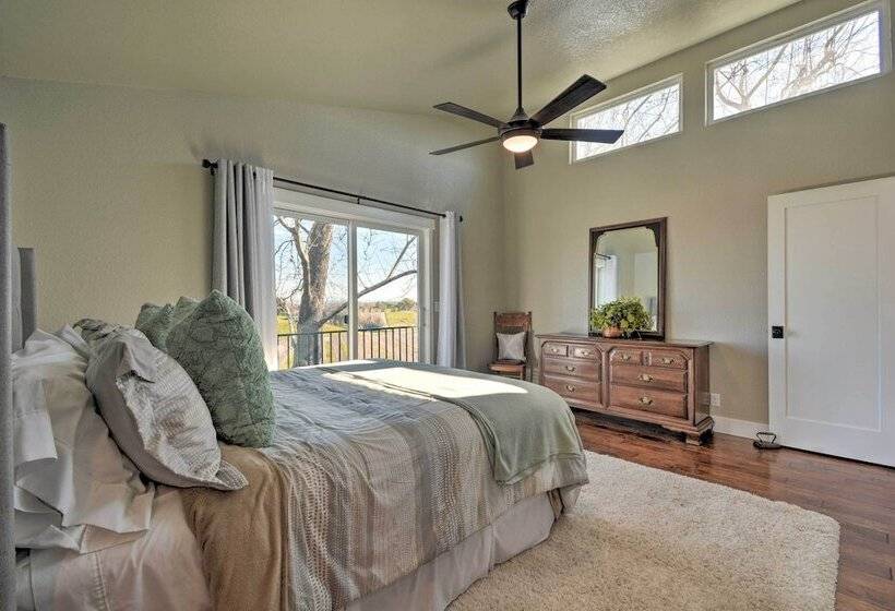 Picturesque Farmhouse On Working Almond Ranch