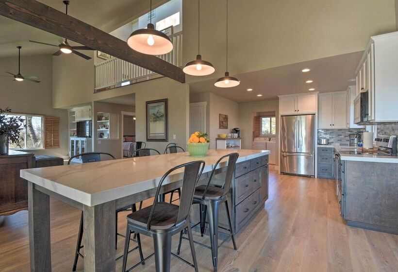 Picturesque Farmhouse On Working Almond Ranch