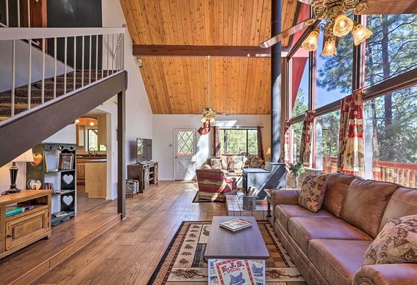 Prescott Cabin W/ Gas Grill ~ 3 Mi To Downtown!