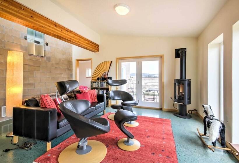 Private Fairplay Home W/ Fishing Pond & Mtn Views!