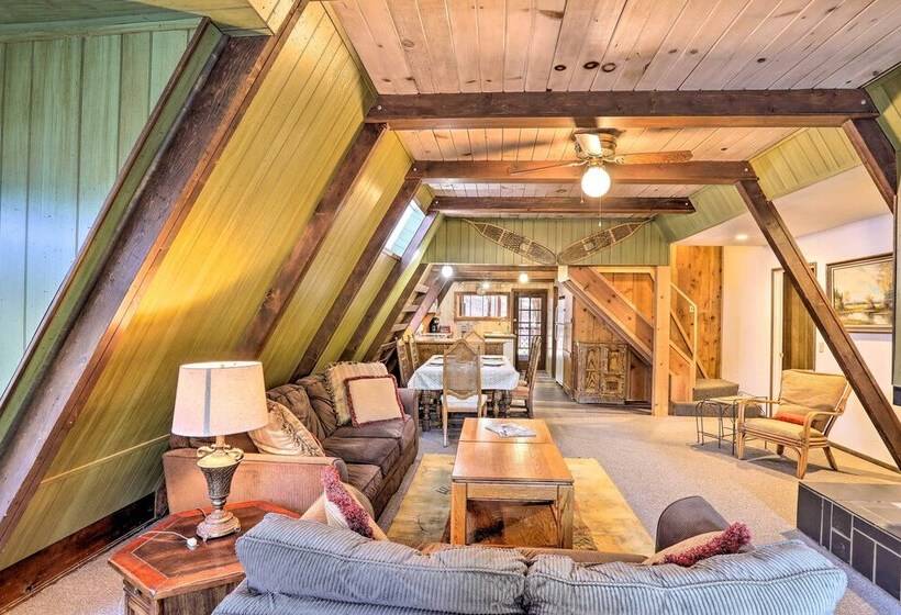 Quaint + Rustic A Frame < 5 Mi To Plumas Eureka!