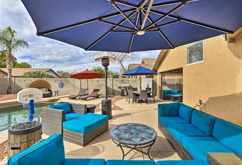 Radiant  Peoria Paradise  House W/ Pool & Patio!