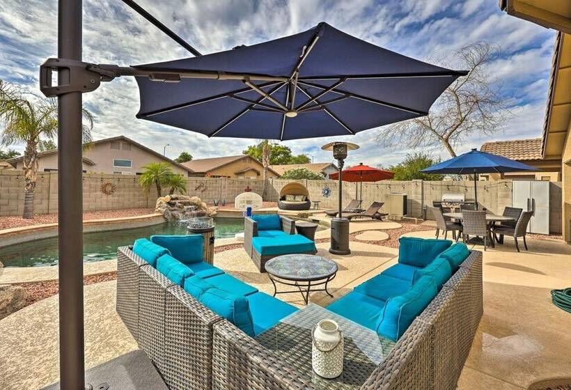 Radiant  Peoria Paradise  House W/ Pool & Patio!