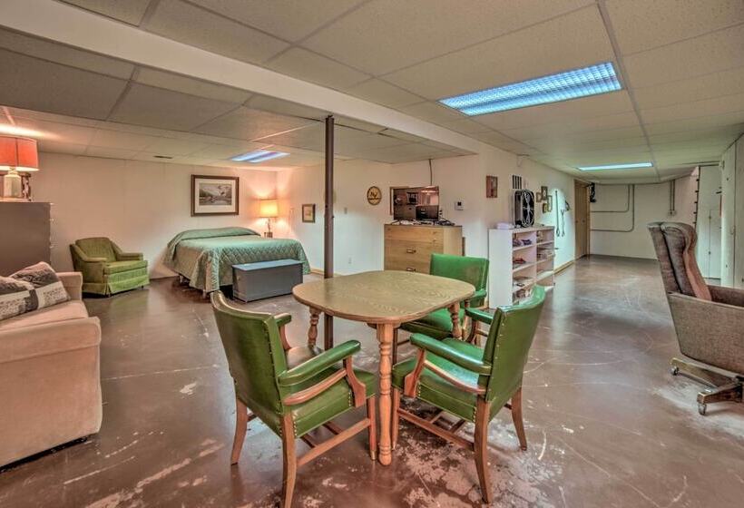 Riverfront Oconto Cabin W/ Fire Pit & Yard!