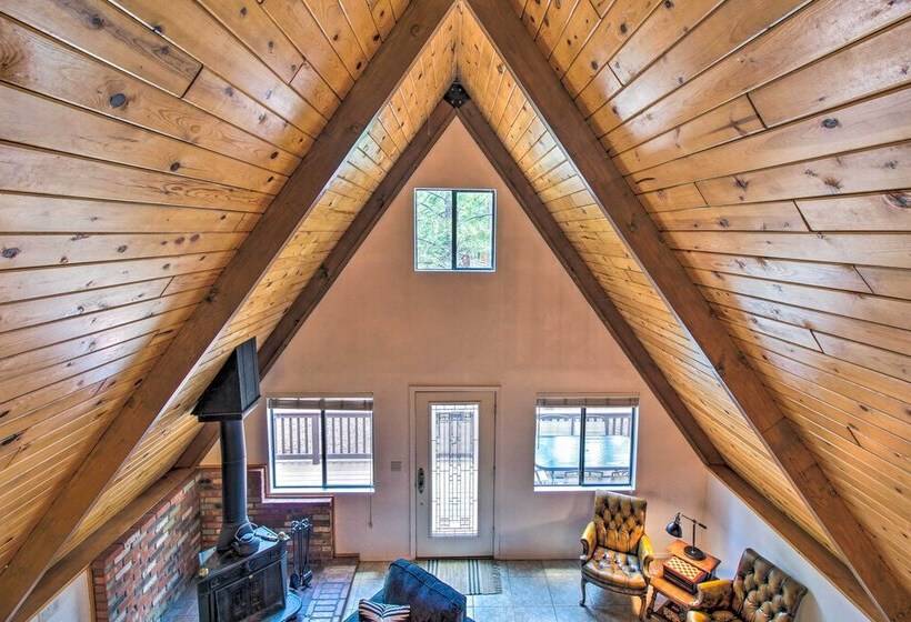 Rustic Pinetop A Frame Hike & Golf Nearby!