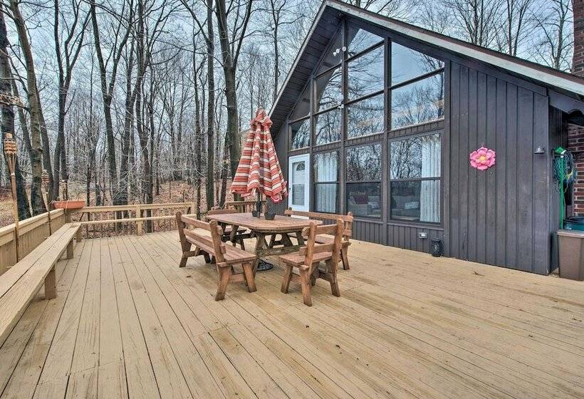 Fire Pit + Community Perks: Gouldsboro Cabin!
