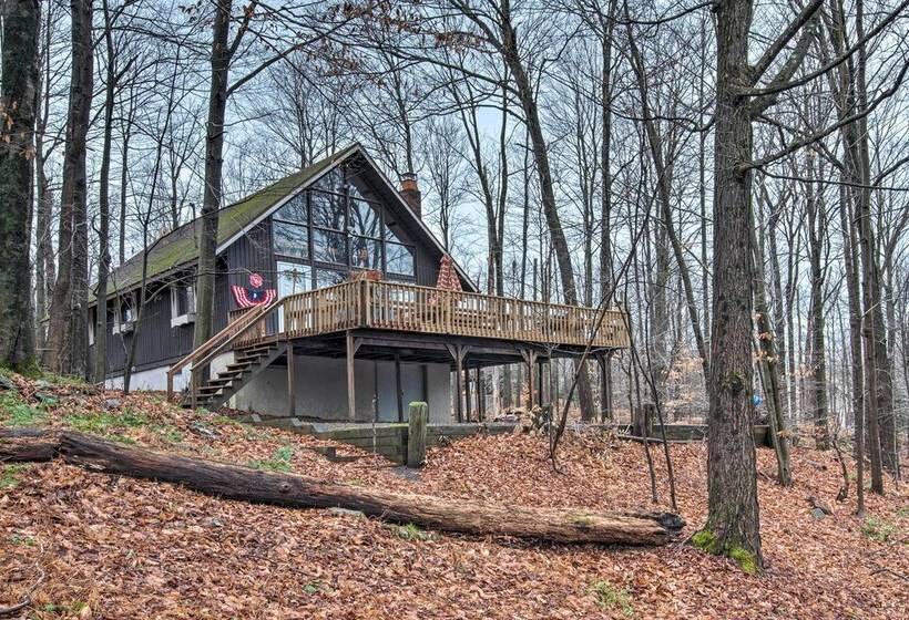 Fire Pit + Community Perks: Gouldsboro Cabin!