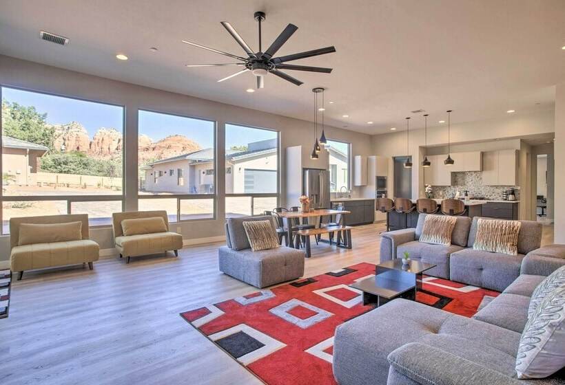 Sedona Sanctuary W/ Hot Tub, Fire Pit & Grill