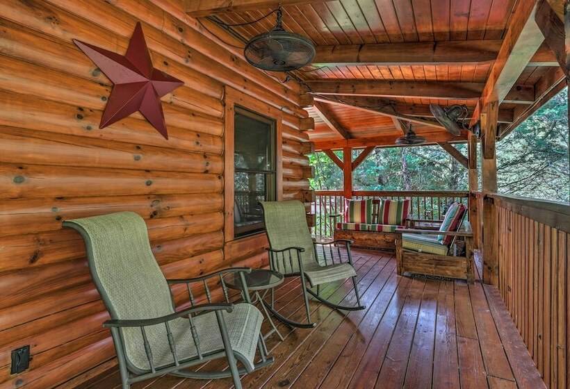 Sevierville Cabin W/ Furnished Deck & Balcony