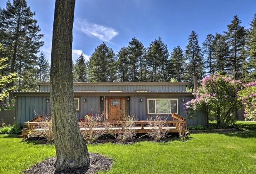 Spacious Whitefish Getaway: Hike, Ski, Bike & More