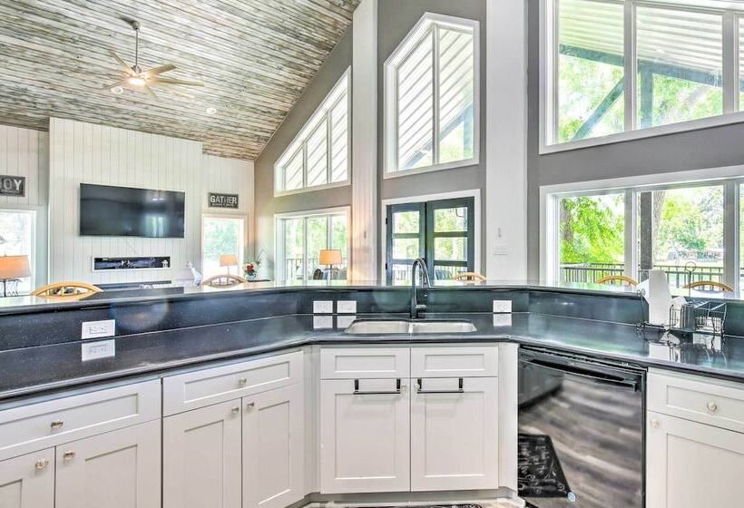 Outdoor Entertainment Space: Home In Mcqueeney