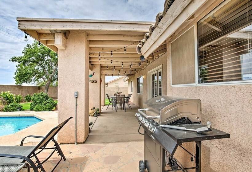 Sunny Yuma Retreat W/ Private Pool & Grill!