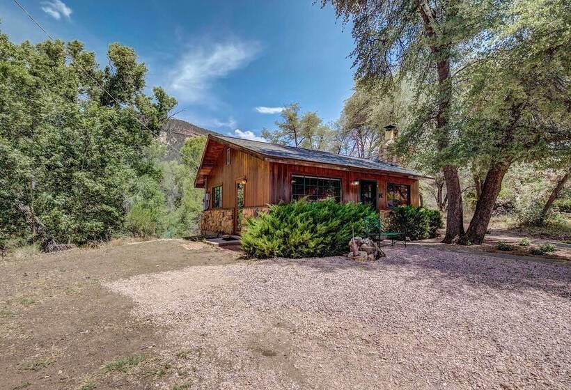Tonto Nat L Forest Riverside Cabin!