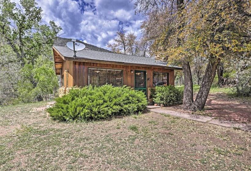 Tonto Nat L Forest Riverside Cabin!