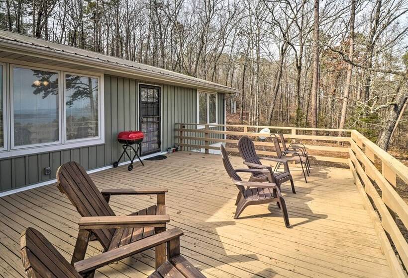 Treetop Hideaway W/ Lake Views + Fire Pit!