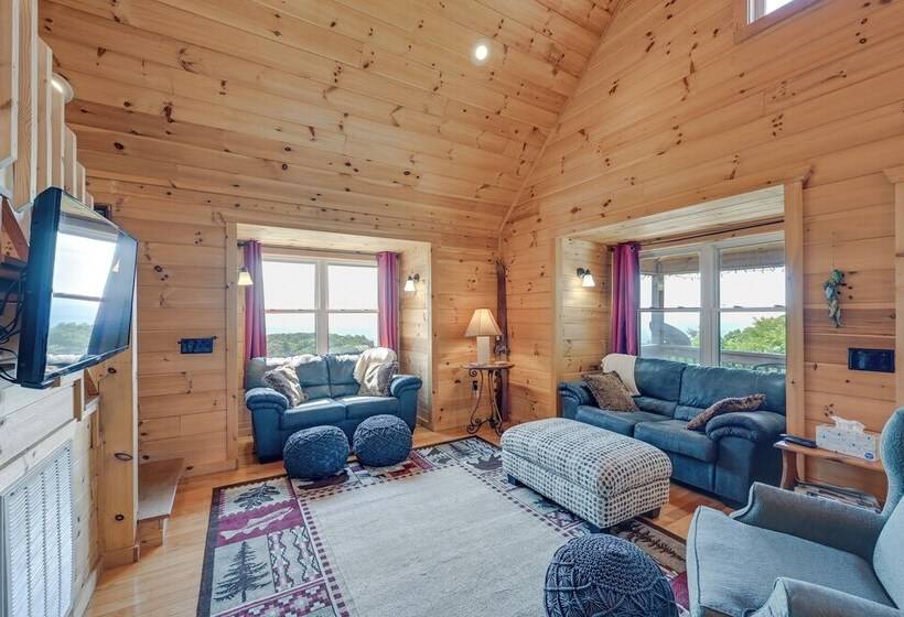 Warm & Cozy Cabin W/ Deck On Top Of The Blue Ridge