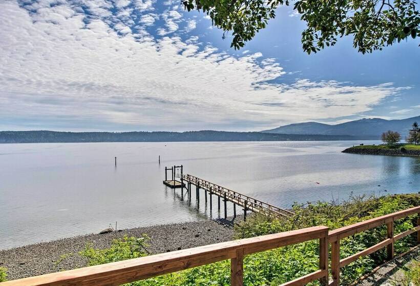 Washington Waterfront Home W/ Sequim Bay Access