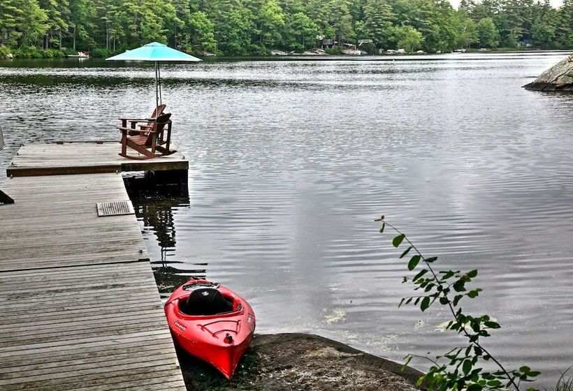 Waterfront Denmark Complex W/ Dock On 12 Acres!