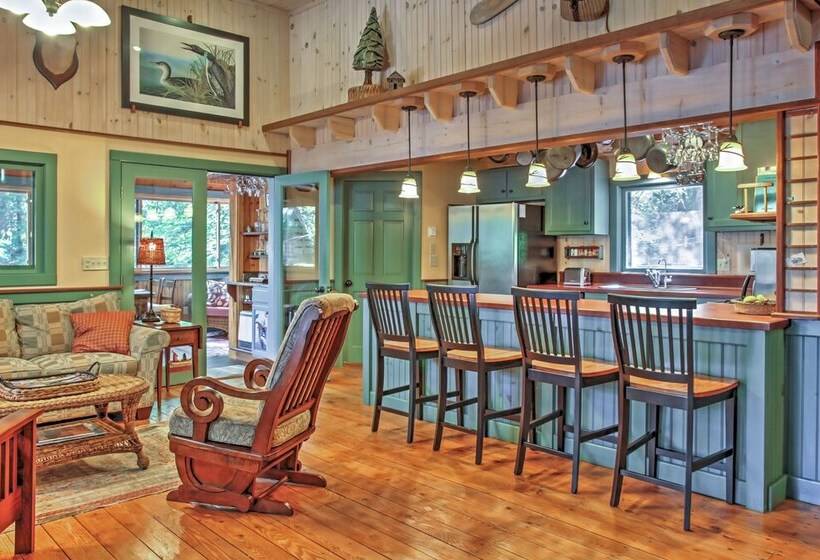 Waterfront Denmark Complex W/ Dock On 12 Acres!