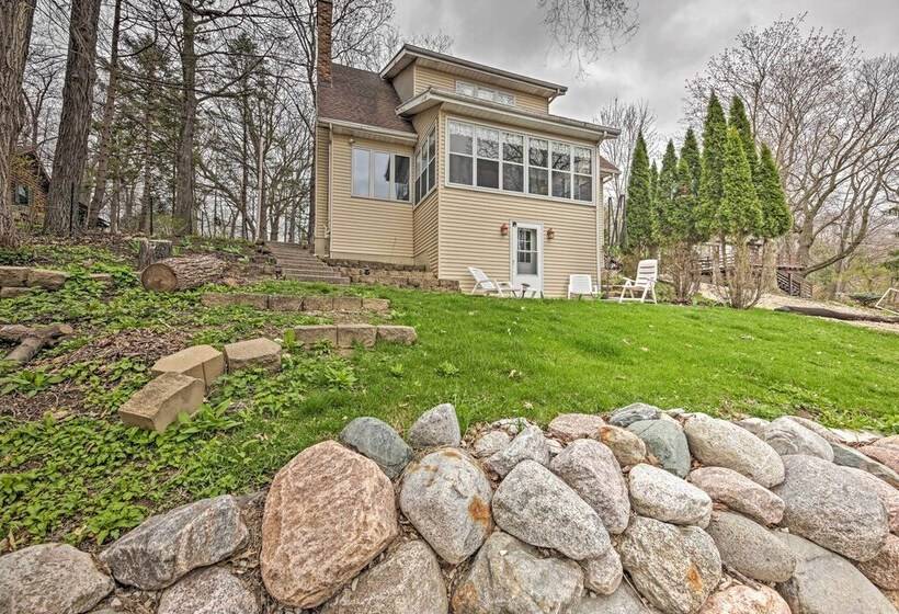 Waterfront Fond Du Lac Home On Deneveu Lake!