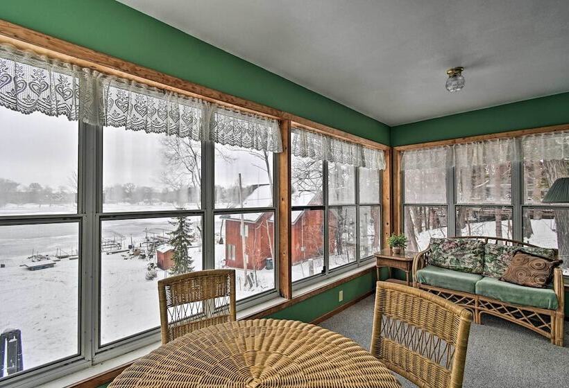 Waterfront Fond Du Lac Home On Deneveu Lake!