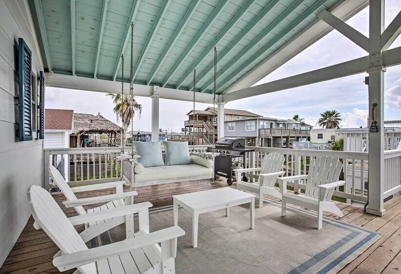 Waterfront Hitchcock Home W/ Spacious Deck!