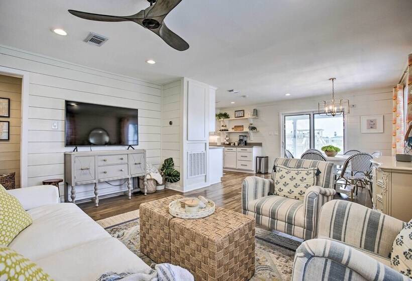 Waterfront Hitchcock Home W/ Spacious Deck!