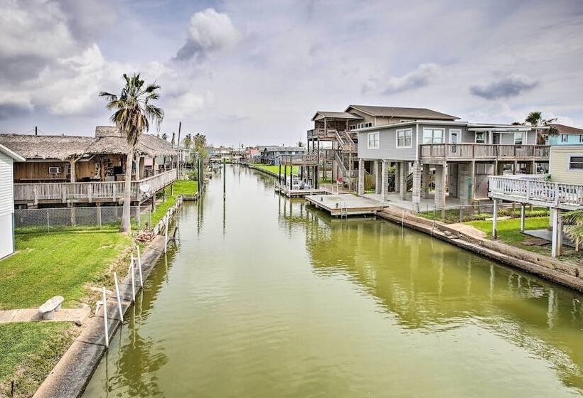 Waterfront Hitchcock Home W/ Spacious Deck!