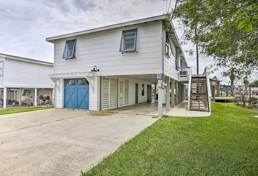 Waterfront Hitchcock Home W/ Spacious Deck!