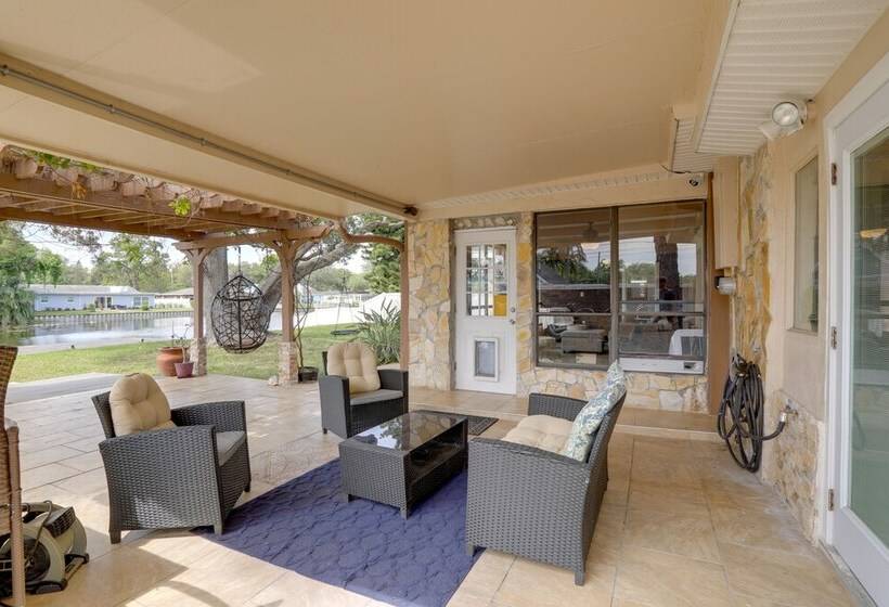 Waterfront Home W/ Game Room, 2 Miles To Beach!