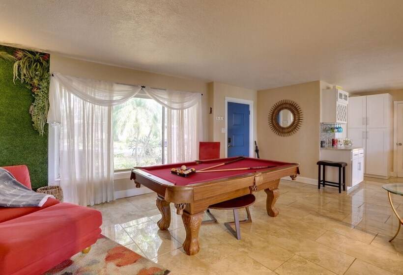 Waterfront Home W/ Game Room, 2 Miles To Beach!