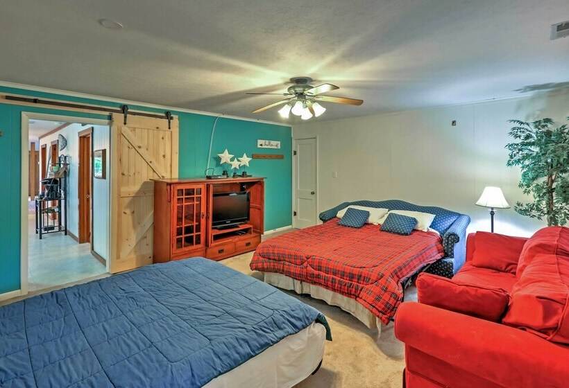 Waterfront Indian Lake House: Deck + Private Dock!