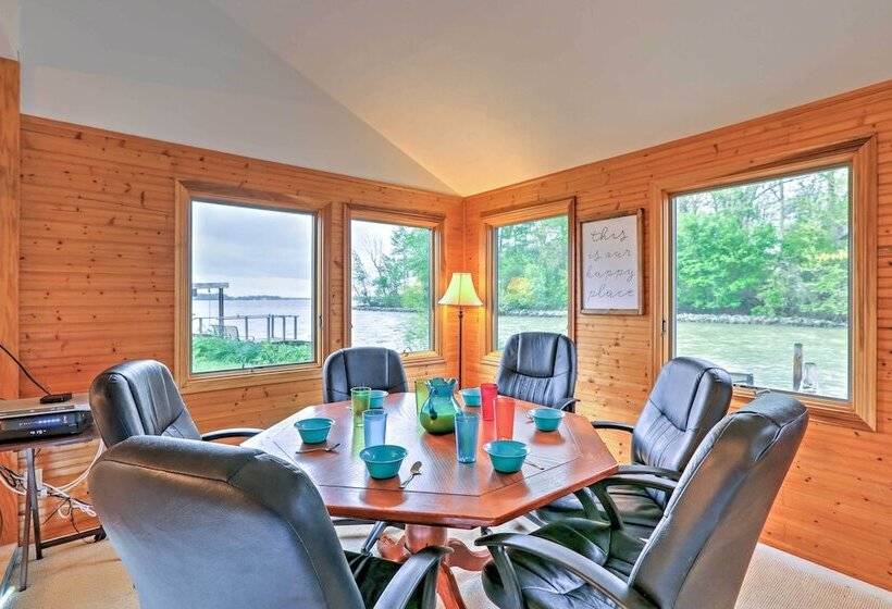 Waterfront Indian Lake House: Deck + Private Dock!