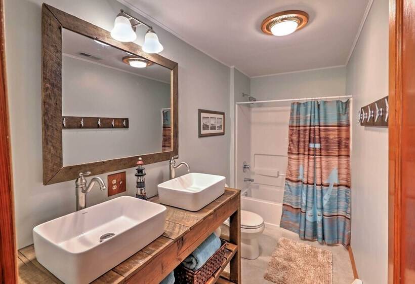 Waterfront Indian Lake House: Deck + Private Dock!