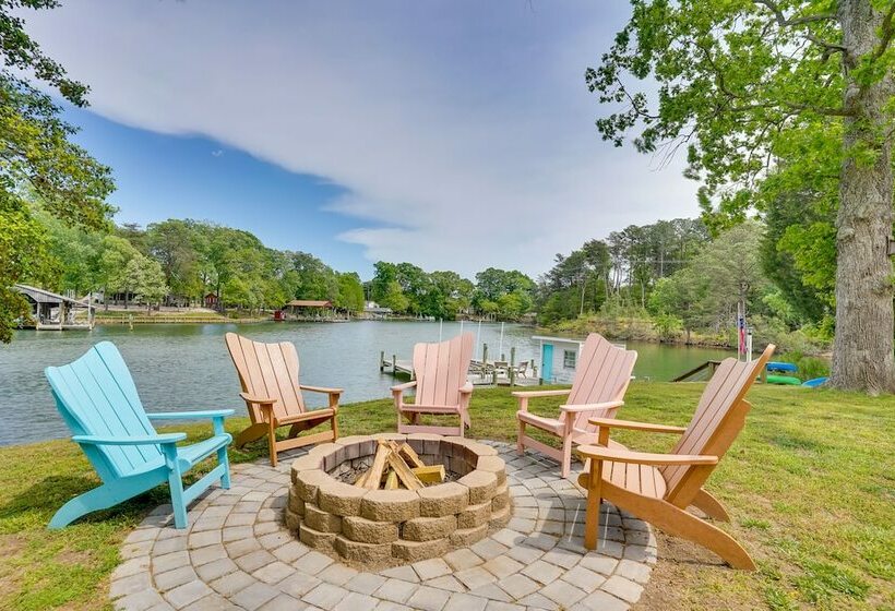 Waterfront Little Wicomico Haven W/ Dock & Kayaks!