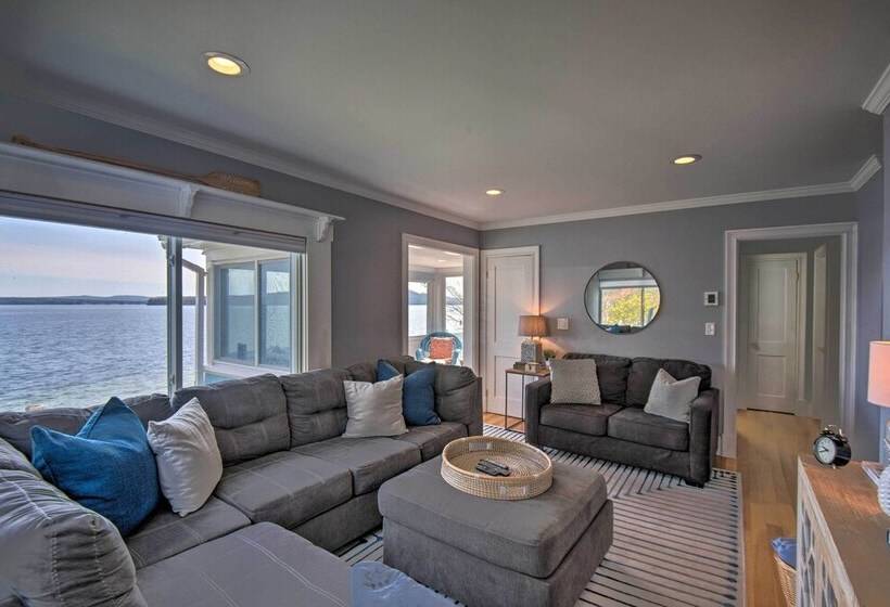 Winnipesaukee Lakefront Home With Dock & Views!