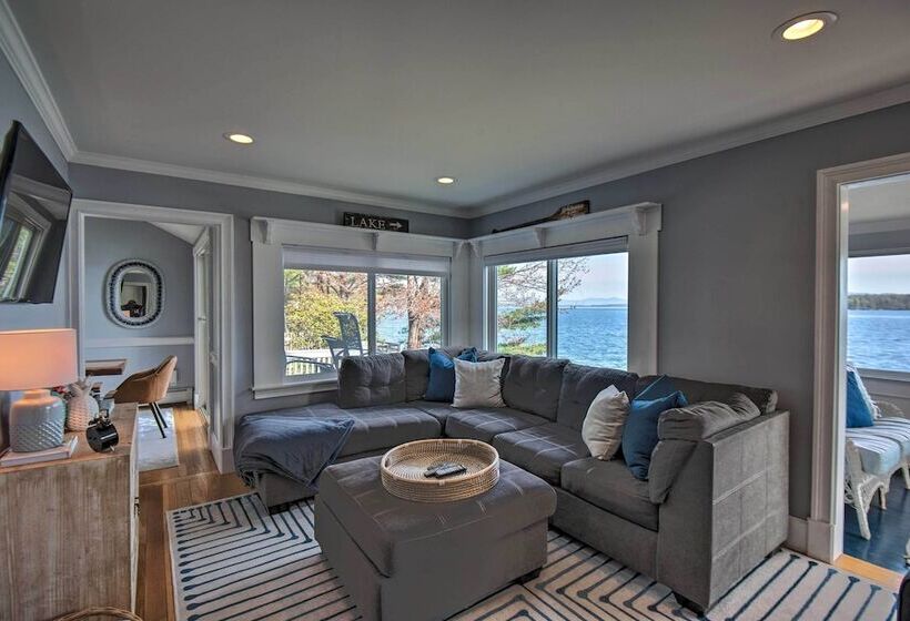 Winnipesaukee Lakefront Home With Dock & Views!