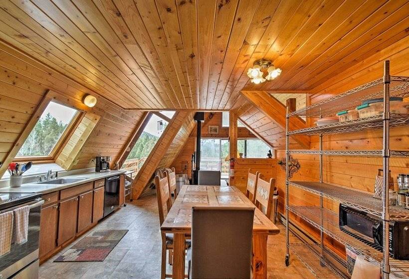 A Frame Cabin W/ Mtn Views: 4 Mi To Cripple Creek!