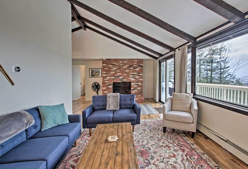 Airy Home W/ Lake + Mtn Views: 2 Miles To Gunstock