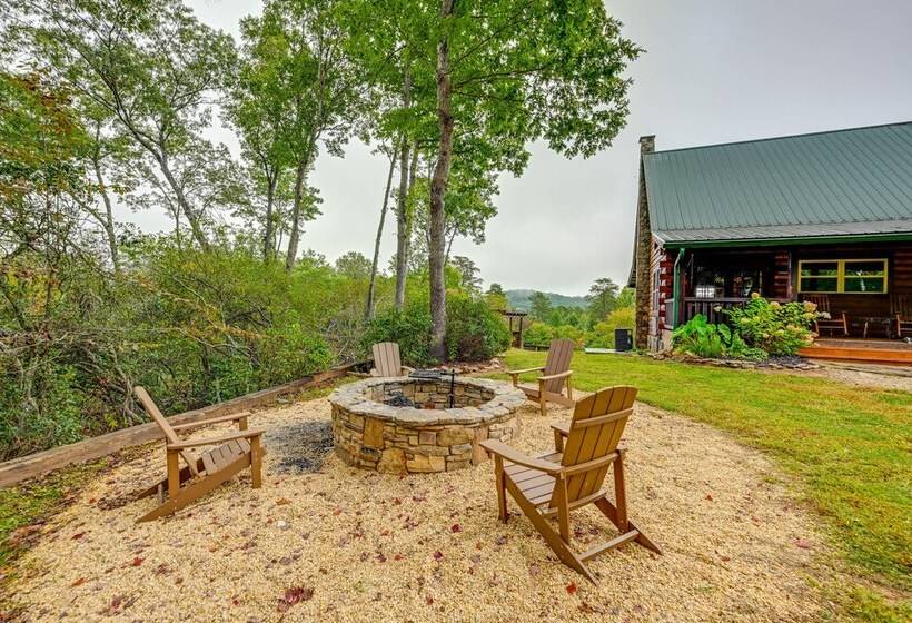 10 Mi To Dtwn Franklin: Cabin W/ Smoky Mtn View