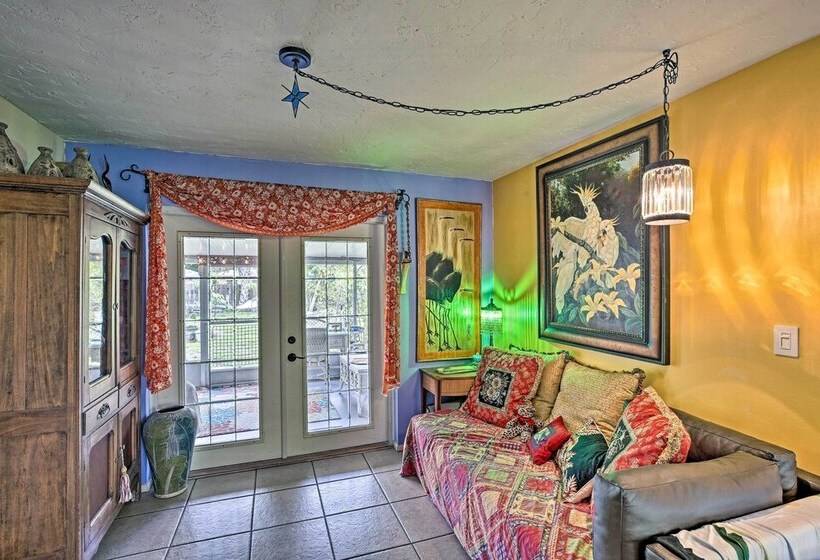 Boho Style Escape W/ Patio ~ 3 Mi To Bonita Beach!